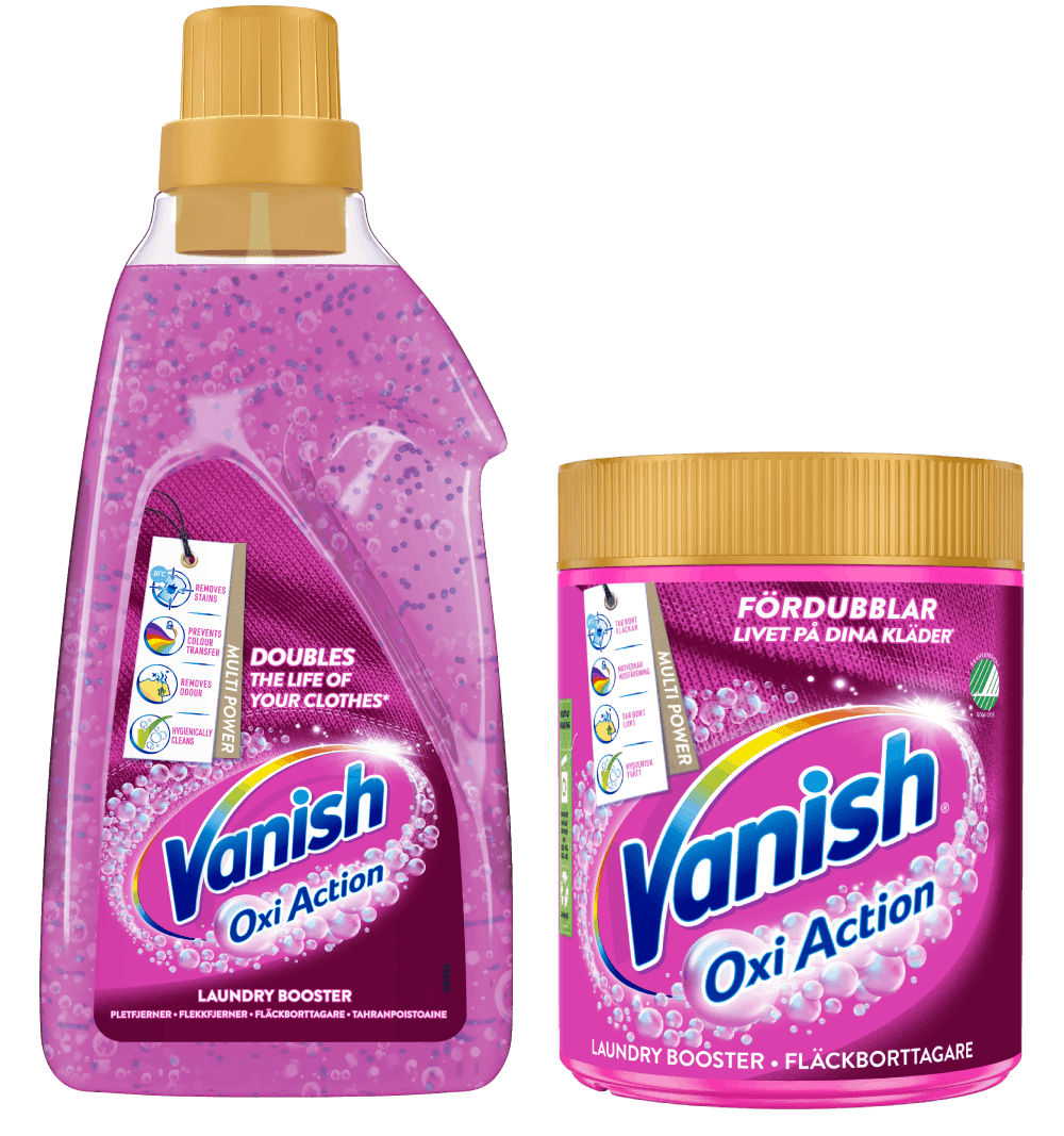 Vanish Oxi Action Laundry Boosters