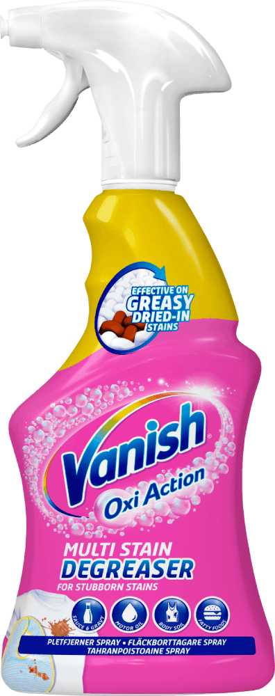 Vanish Fettfläckar Förbehandlare Spray, 500 ml.